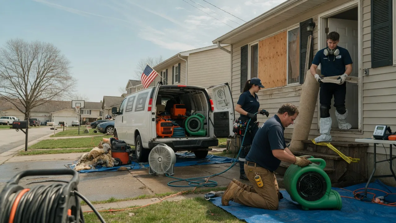Water Damage Restoration in White, PA near me